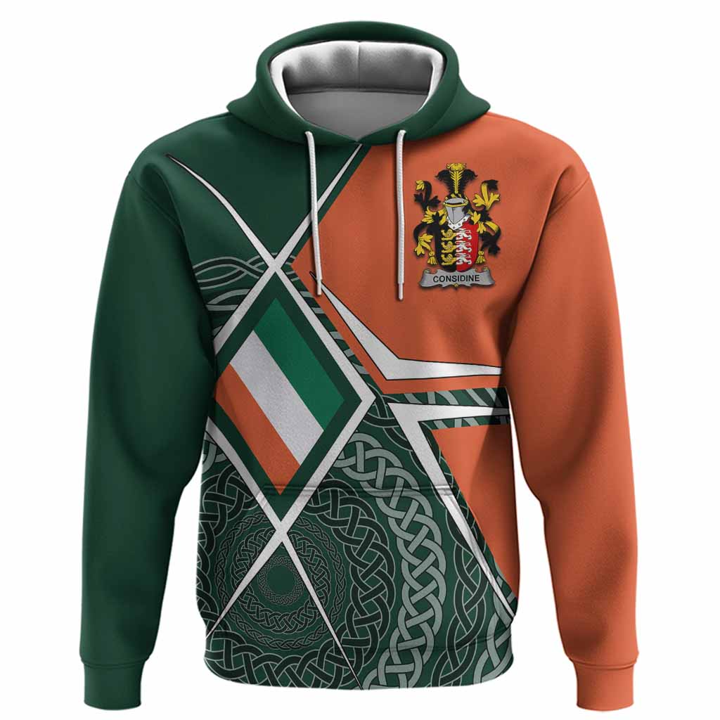 Considine Irish Coat of Arms Hoodie Celtic Geometry