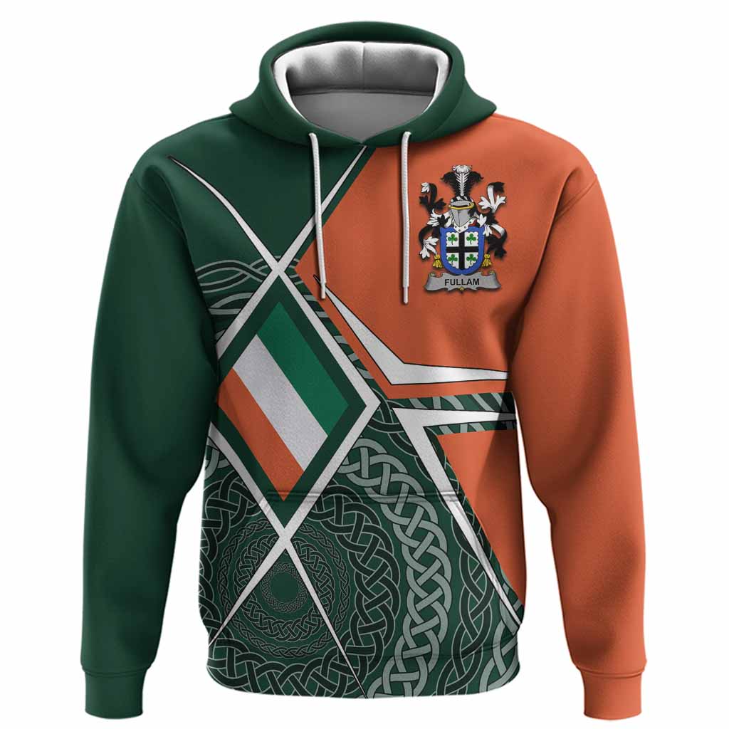 Fullam Irish Coat of Arms Hoodie Celtic Geometry