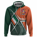 Hyde Irish Coat of Arms Hoodie Celtic Geometry