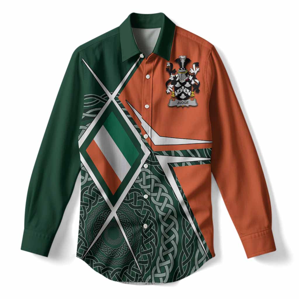 Judge Irish Coat of Arms Women’s Casual Shirt Celtic Geometry