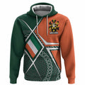 Kielty Irish Coat of Arms Hoodie Celtic Geometry