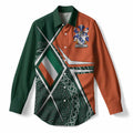 Lowe Irish Coat of Arms Women’s Casual Shirt Celtic Geometry